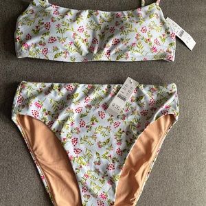 J. Crew High Rise Bikini Set